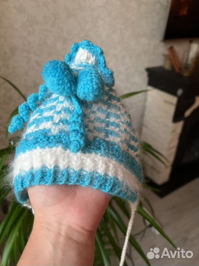 Шапочка для новорожденного