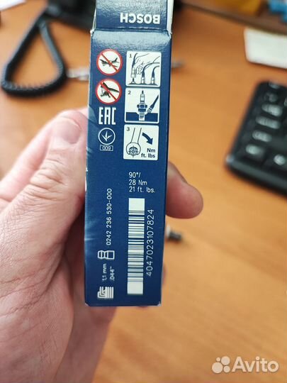 Свечи зажигания bosch