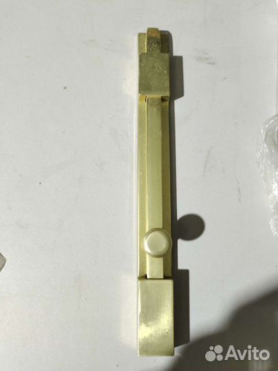 Шпингалет оконный латунь