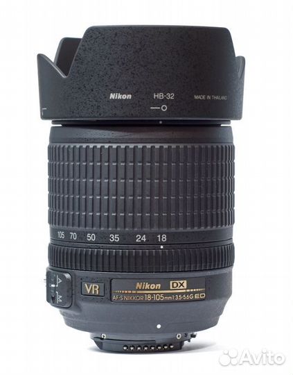 Nikon D3100 Kit AF-S DX nikkor 18-105mm f/3.5-5.6G