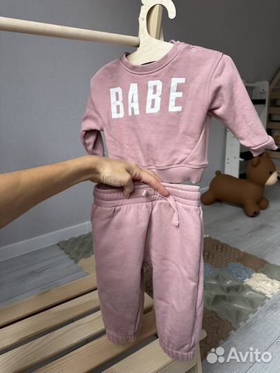 Детские вещи пакетом на девочку 80см