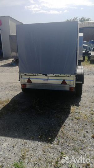 Прицеп Титан 2515 2-х осный с высоким тентом