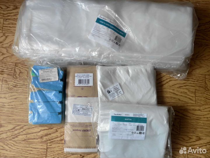 Фартук полиэтилен пакеты педикюр разделители