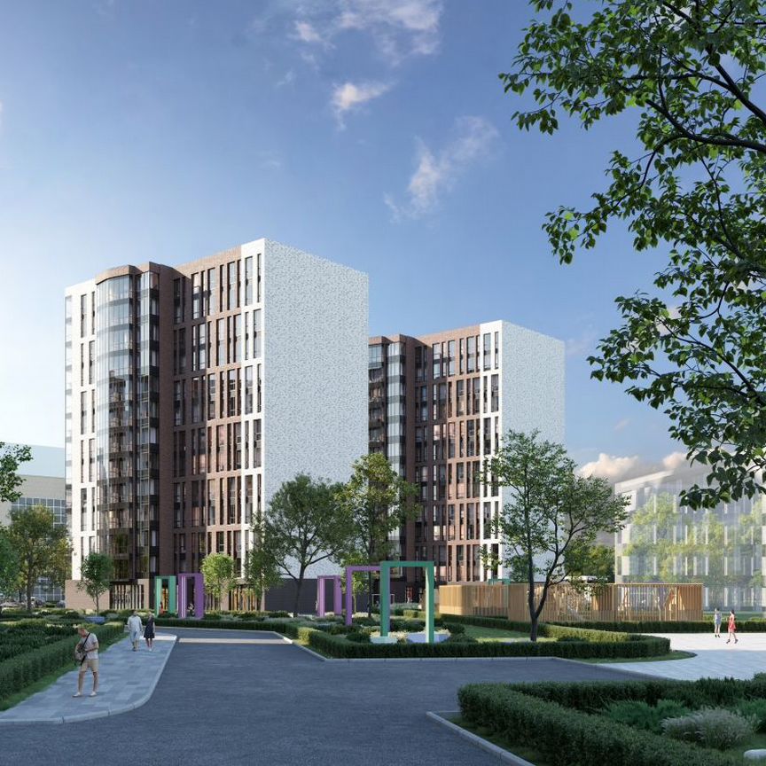 2-к. квартира, 64,4 м², 5/13 эт.