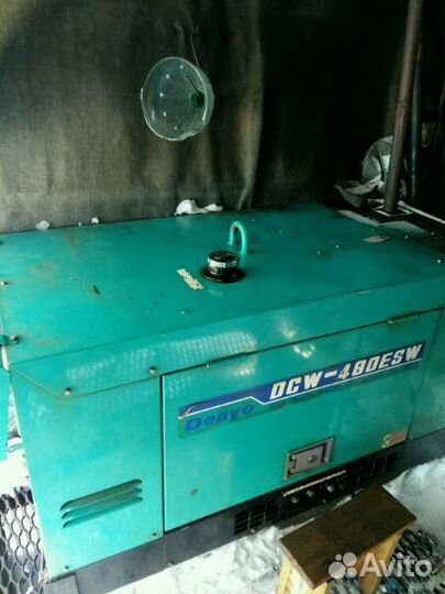 Сварочный генератор аппарат агрегат denyo DCW480ES