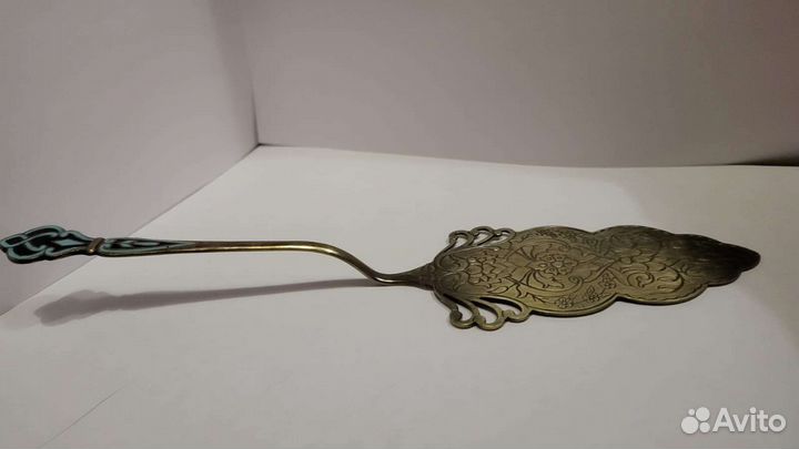 Лопатка для торта винтаж серебро