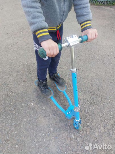 Самокат детский раздвижной zilmer