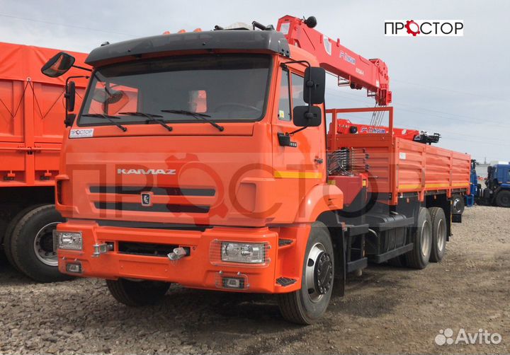 КамАЗ 65115 с КМУ, 2023