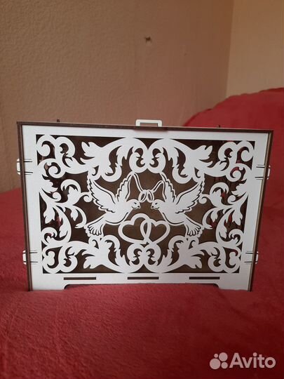 Свадебный сундук для денег