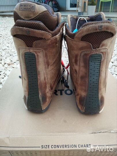 Сноубордические ботинки burton ion leather 46 р