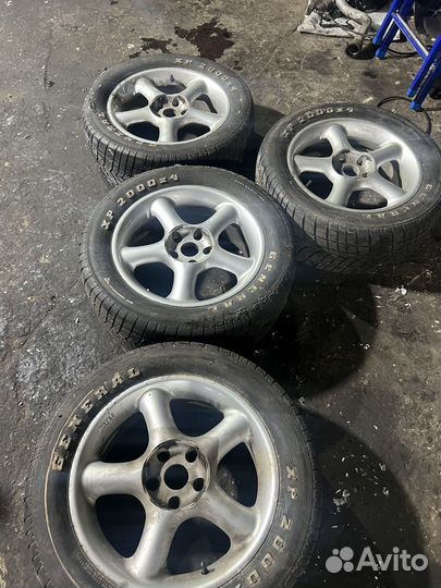 Литые диски с резиной лето r17 5x114 3 artec