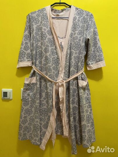 Халат и сорочка для беременных в роддом