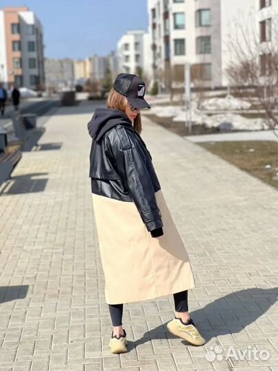 Женский плащ веченний тренч