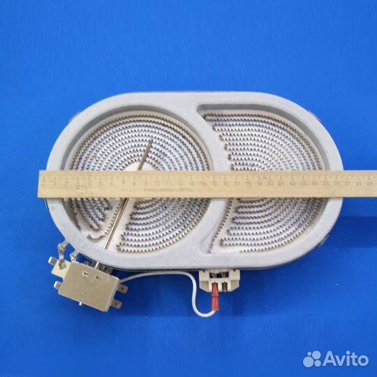 Конфорка для стеклокерамики 2000/900W, D-270 HL-10