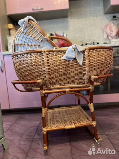 Люлька колыбель плетеная