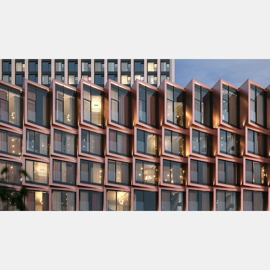 1-к. квартира, 42,1 м², 3/55 эт.