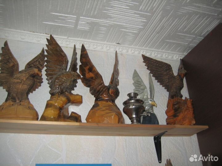 Деревянные орлы ручной работы очень красивые