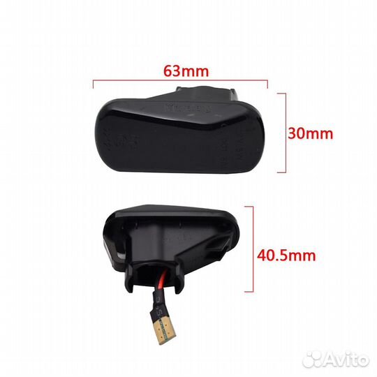 Динамические поворотники Honda Civic CR-V Fit/Jazz