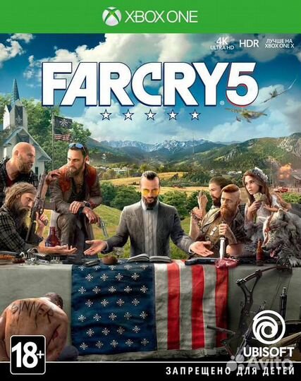 Far Cry 5 xbox ONE рус. б\у