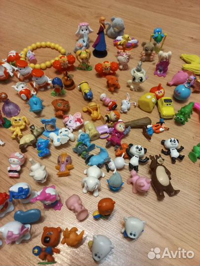 Игрушки из киндеров,разные