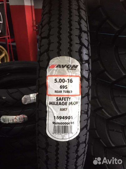 Мотошина 5.00 16 130 90 16 Avon Safety Mileage