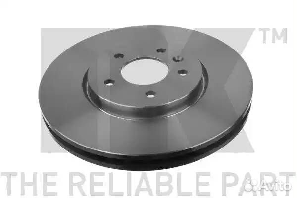 Диск тормозной opel astra J/zafira C 11- передний