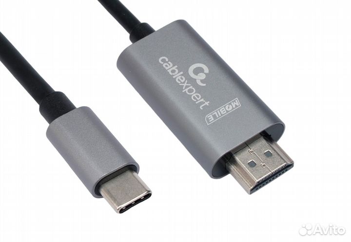 Кабель Type-C – Hdmi 2.0, 1.8м, 4К, Cablexpert