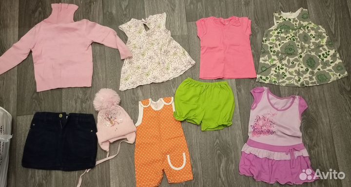 Вещи пакетом для девочки