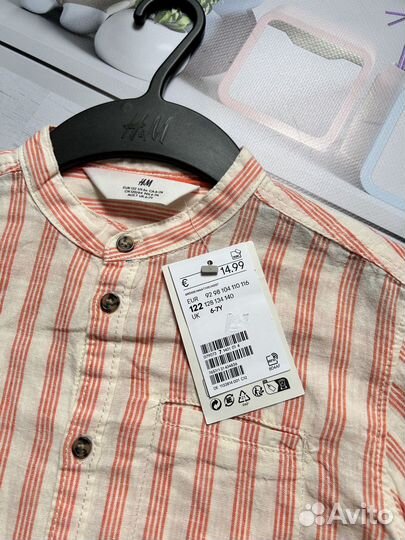 Рубашка на мальчика 122