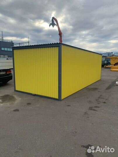 Гаражи-пеналы металлические