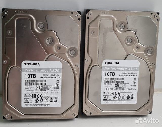 Toshiba Original sata-III 10TB hdwr11auzsva