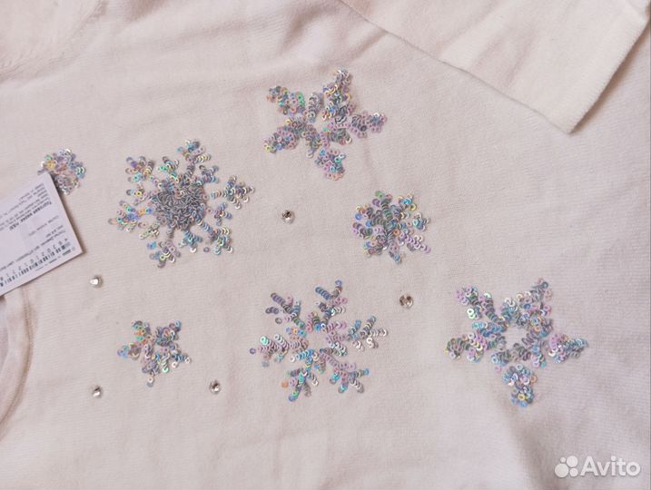 Платье для девочки hm новое 110-116 свитер новый