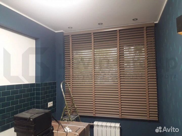 Деревянные жалюзи новые на заказ