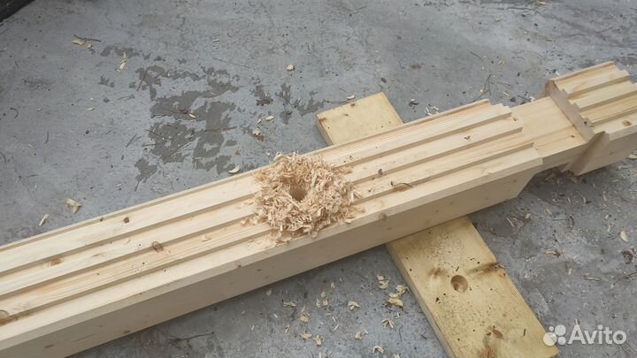 Сборка домов из клееного бруса