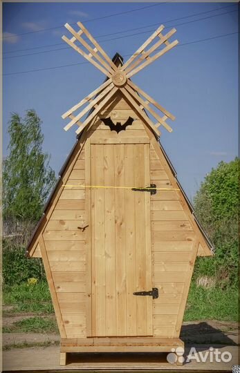 Дачный туалет с установкой SHP789