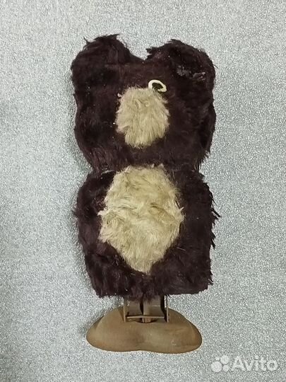 Игрушка СССР Чебурашка медведь заводная редкая