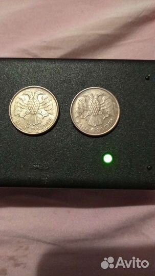 Монеты 1993г, 10р, 2 штуки