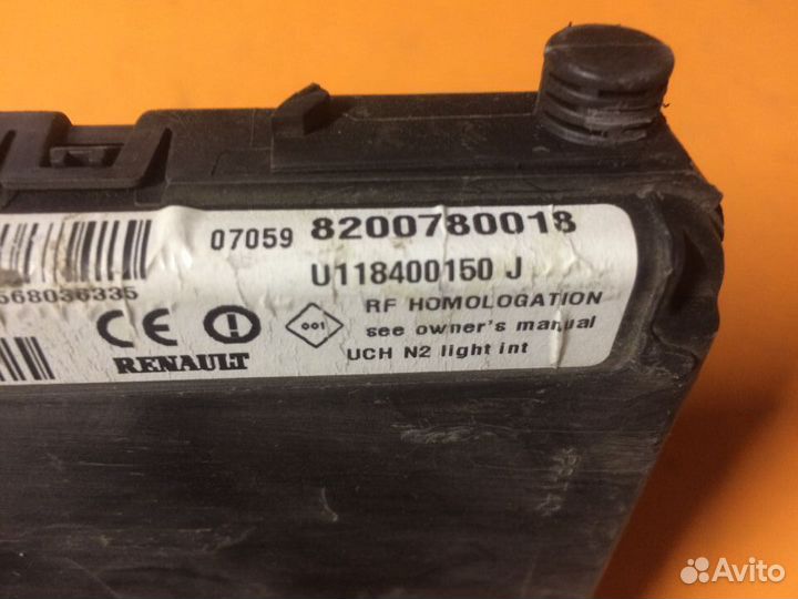 Блок комфорта Renault Megane 2