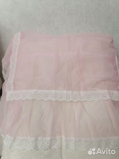 Наволочка с бахромой,накидка на подушку СССР