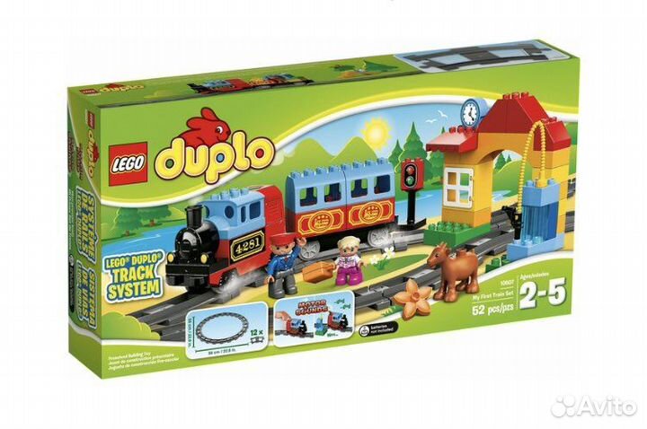 Конструктор lego duplo 10507 Мой первый поезд