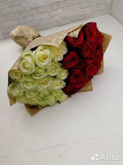 Розы 39 штук 60 см