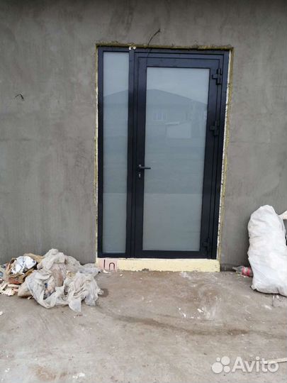 Алюминиевая входная группа тёплый профиль