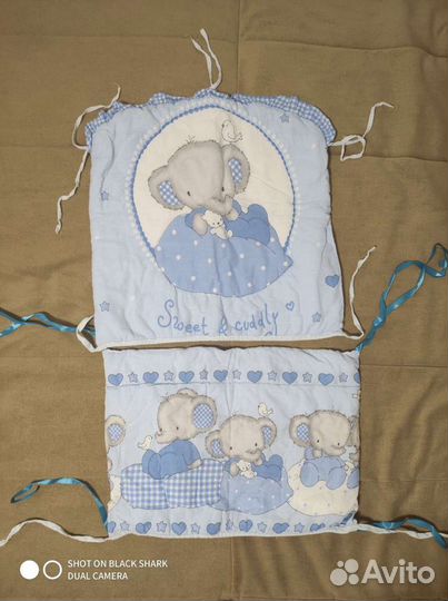 Бортики для детской кроватки