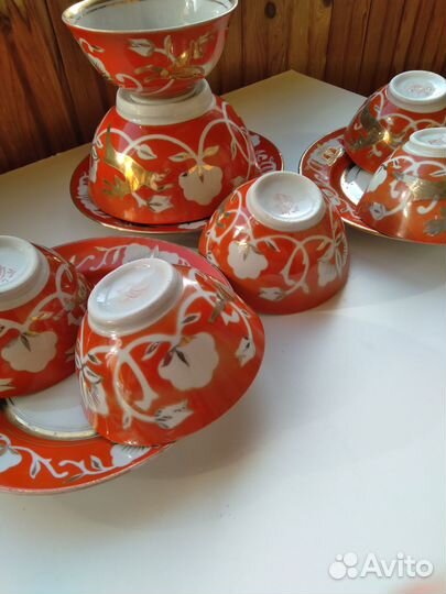 Чайный сервиз Золотой олень