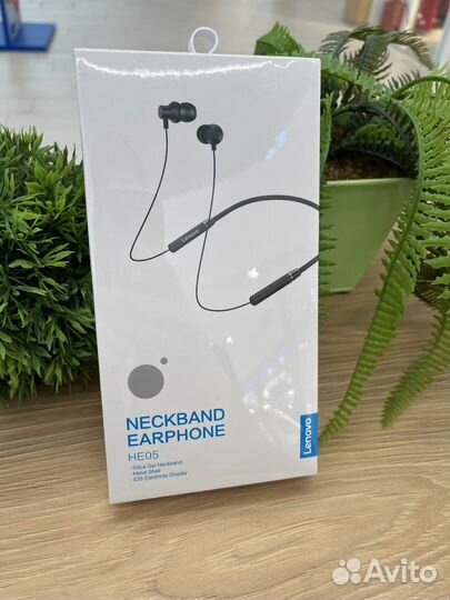 Гарнитура беспроводная спорт LenovoHE05