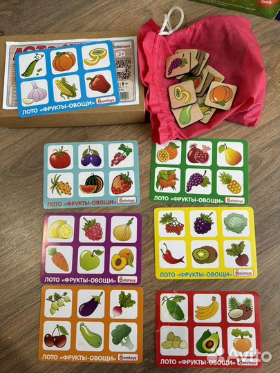 Детские настольные игры, лото