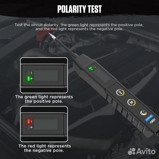 Тестер автомобильных цепей autool BT210