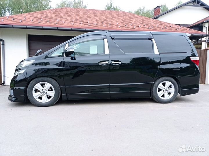 Аэродинамический обвес на Toyota vellfire 2010г.в
