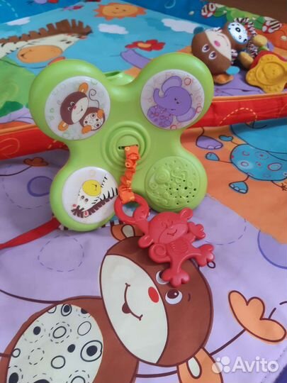 Развивающий коврик tiny love солнечная полянка