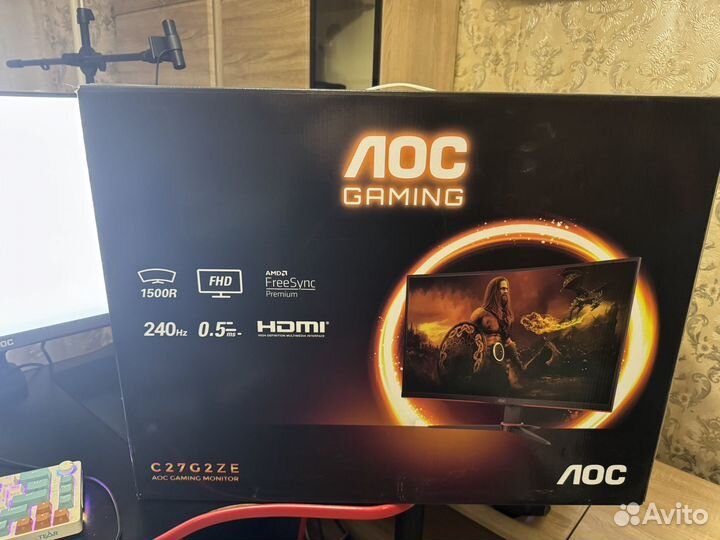 Монитор 240 гц aoc va